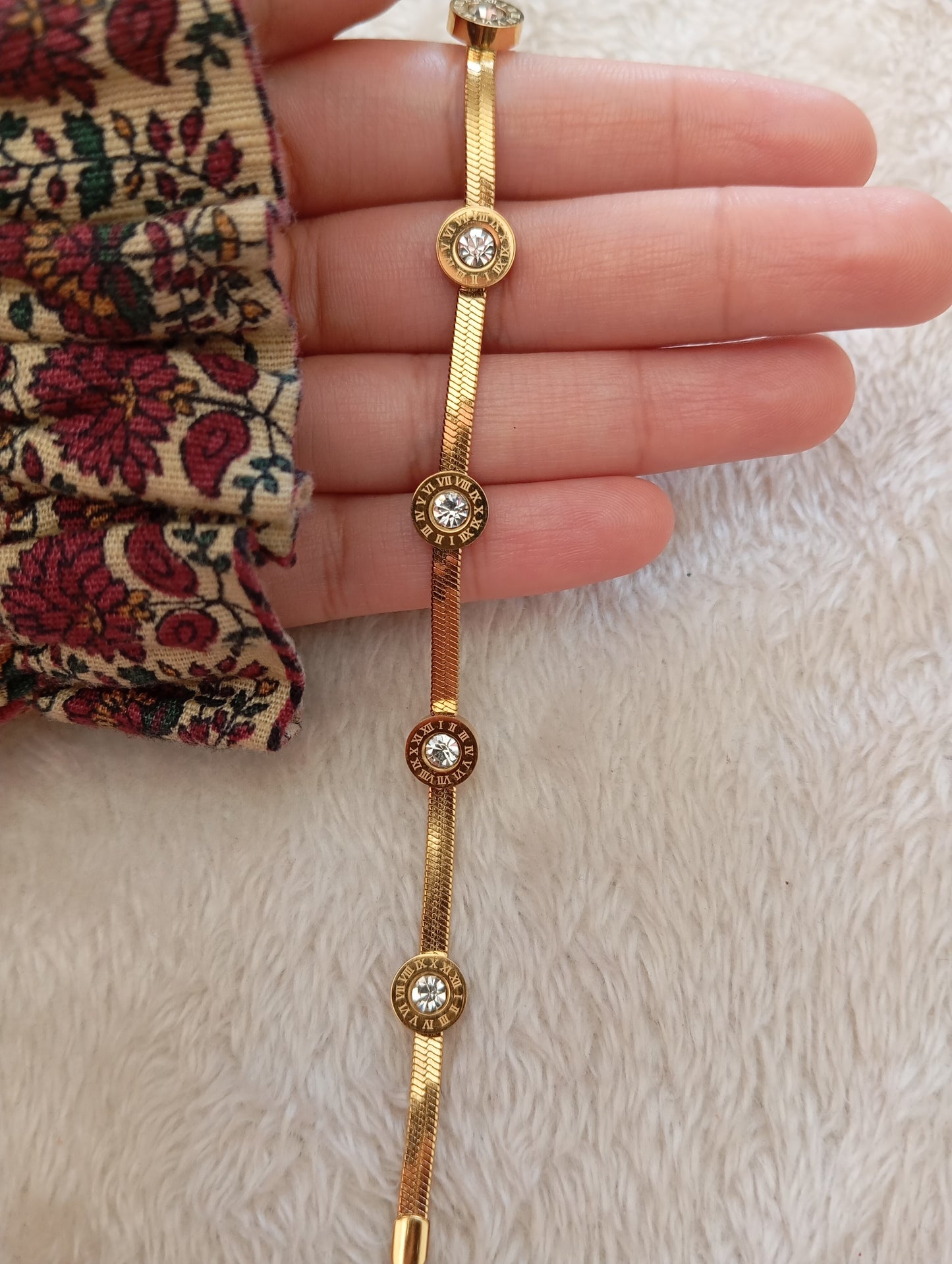 Roman Multi Stone Bracelet