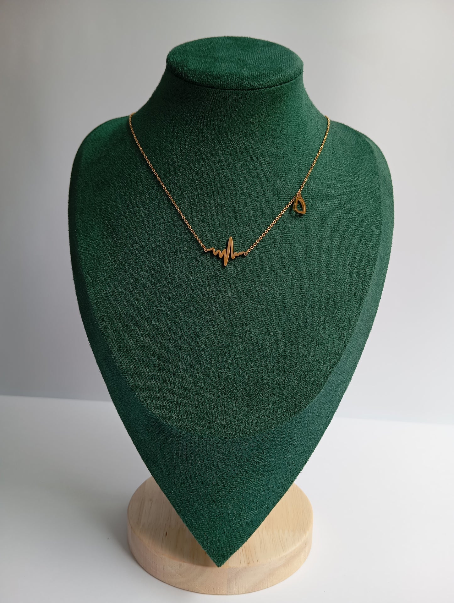 Life-Line with Heart Necklace