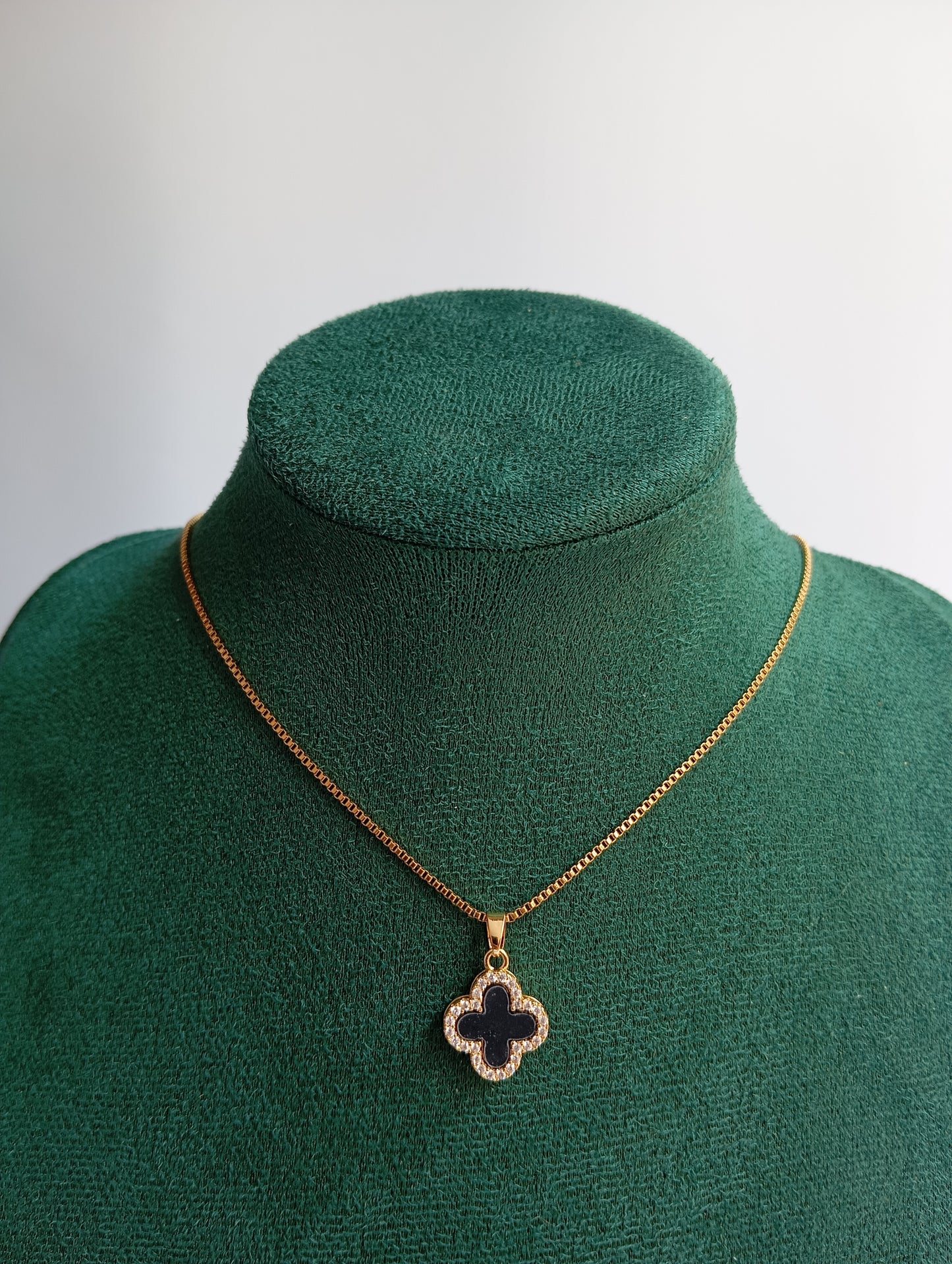 Double Sided Clover Necklace