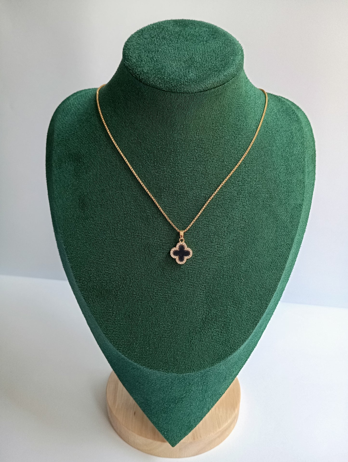 Double Sided Clover Necklace