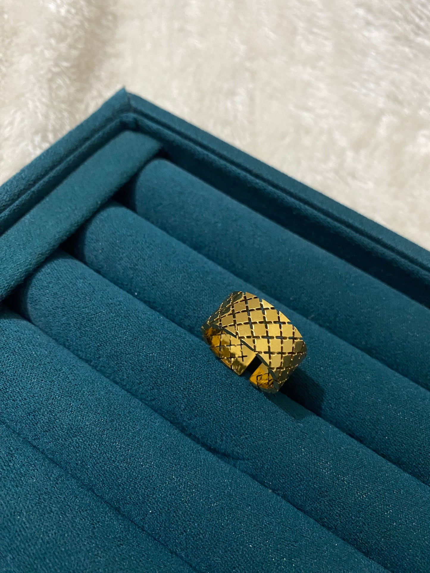 Sparkle Adjustable Ring