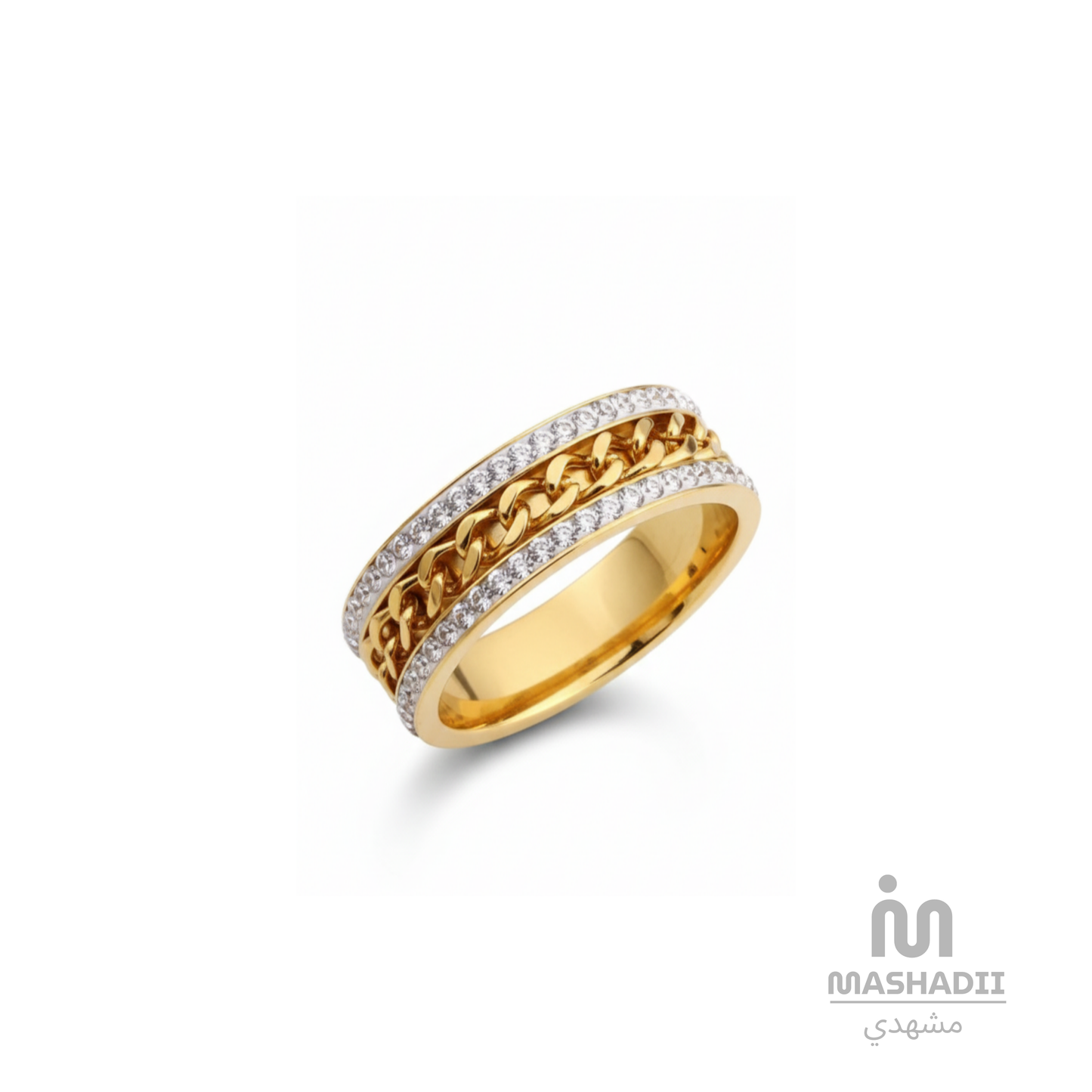 Double Zircon Ring