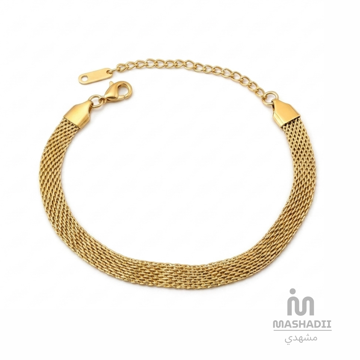 Plain Tennis Chain Bracelet