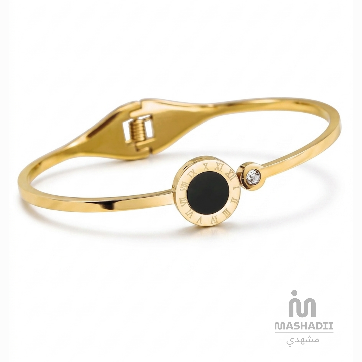 Roman Black Stone Handcuff