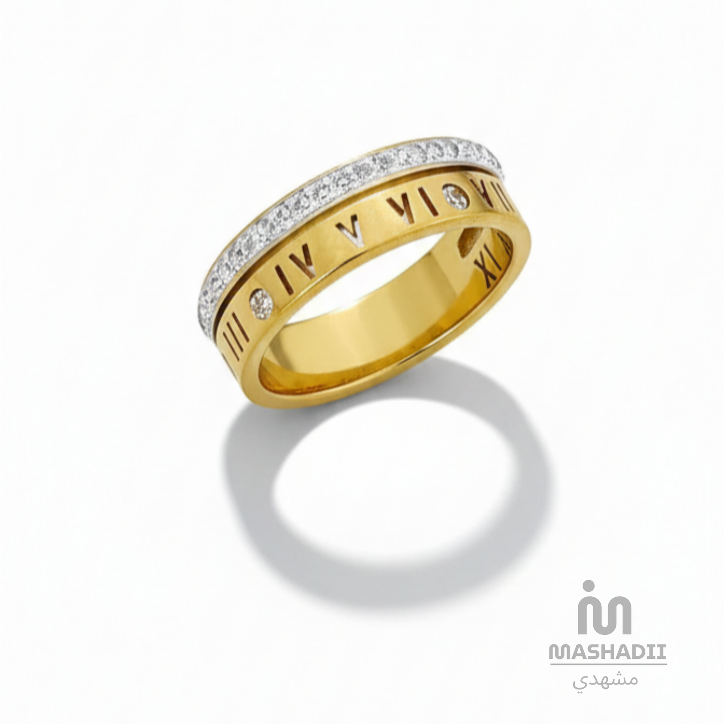Zirconia Roman Ring