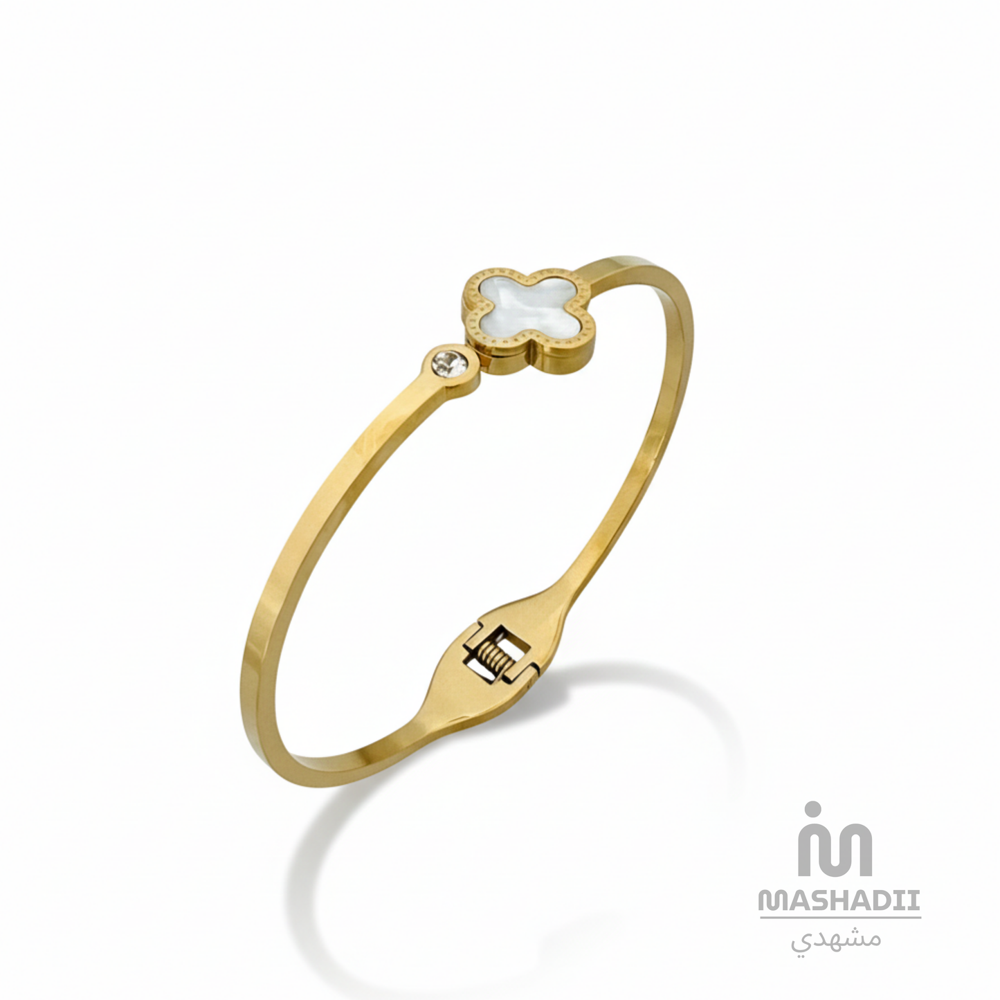 White Clover with Stone Handcuff