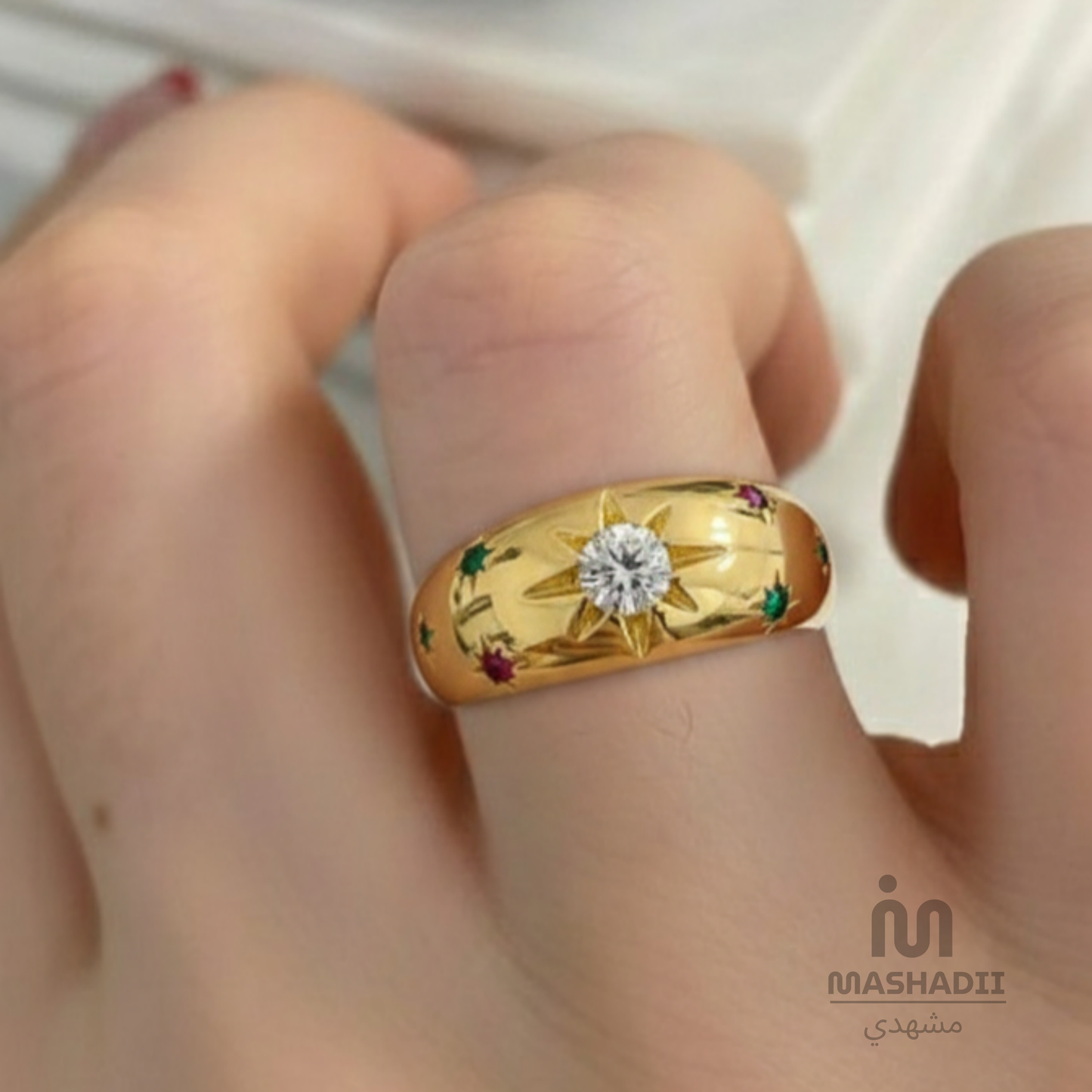 Star Dome Ring