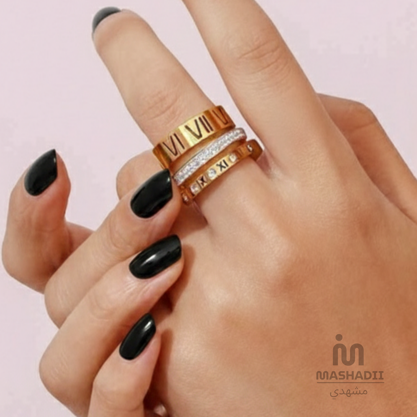 Luxe Trio Ring