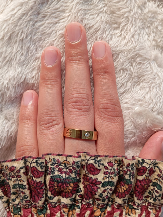 Basic Crystal Ring