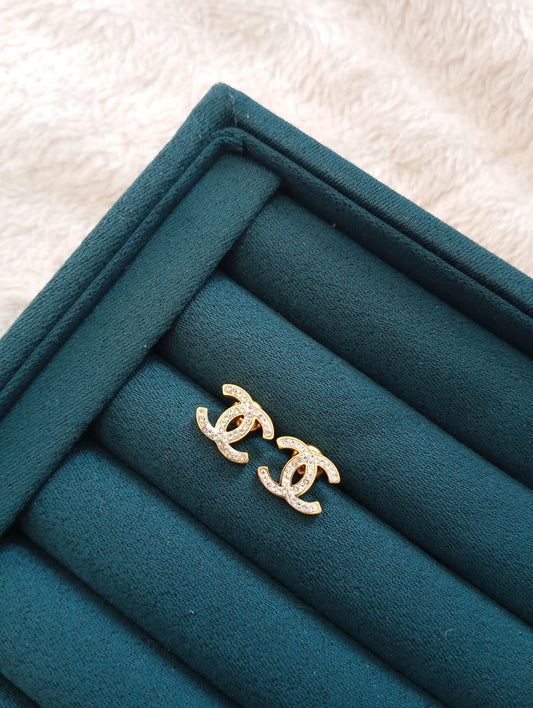 Chanel Multi Stones Studs