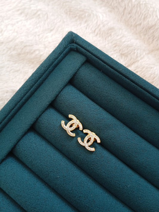 Chanel Multi Stones Studs