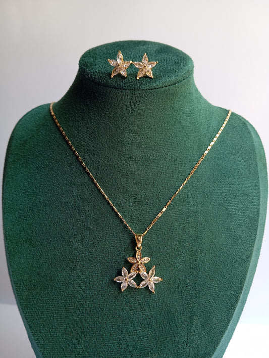 Crystal Flower Set