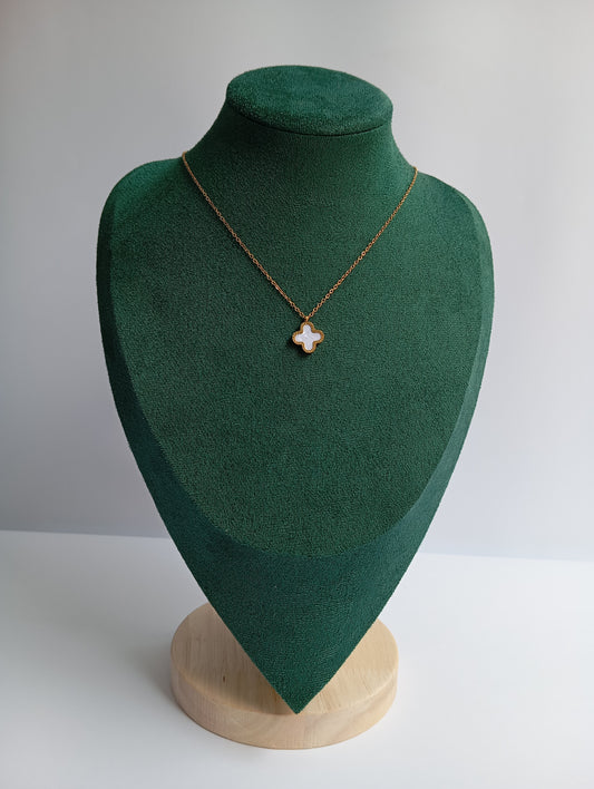 White Clover Necklace