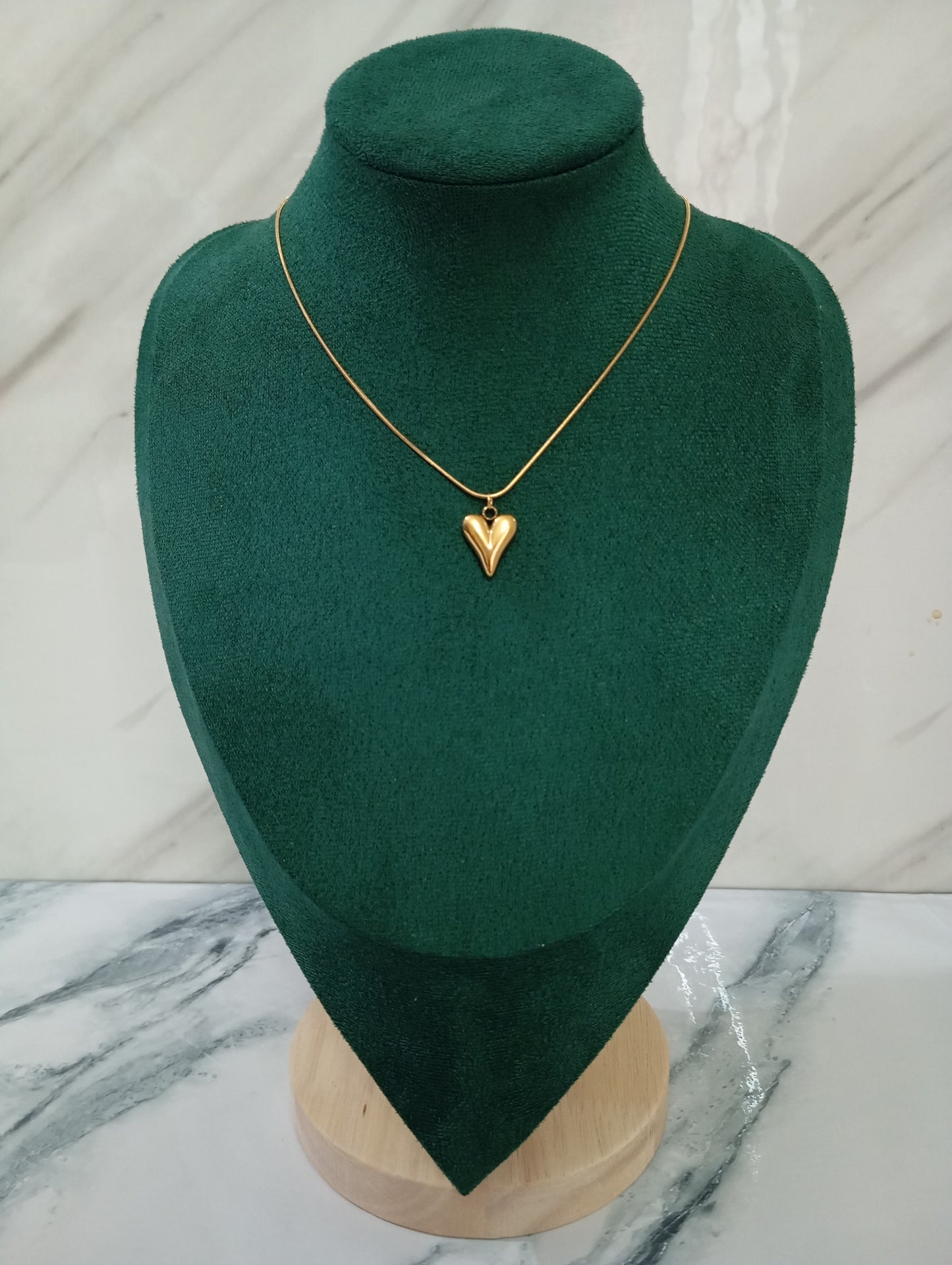 Golden Heart Necklace