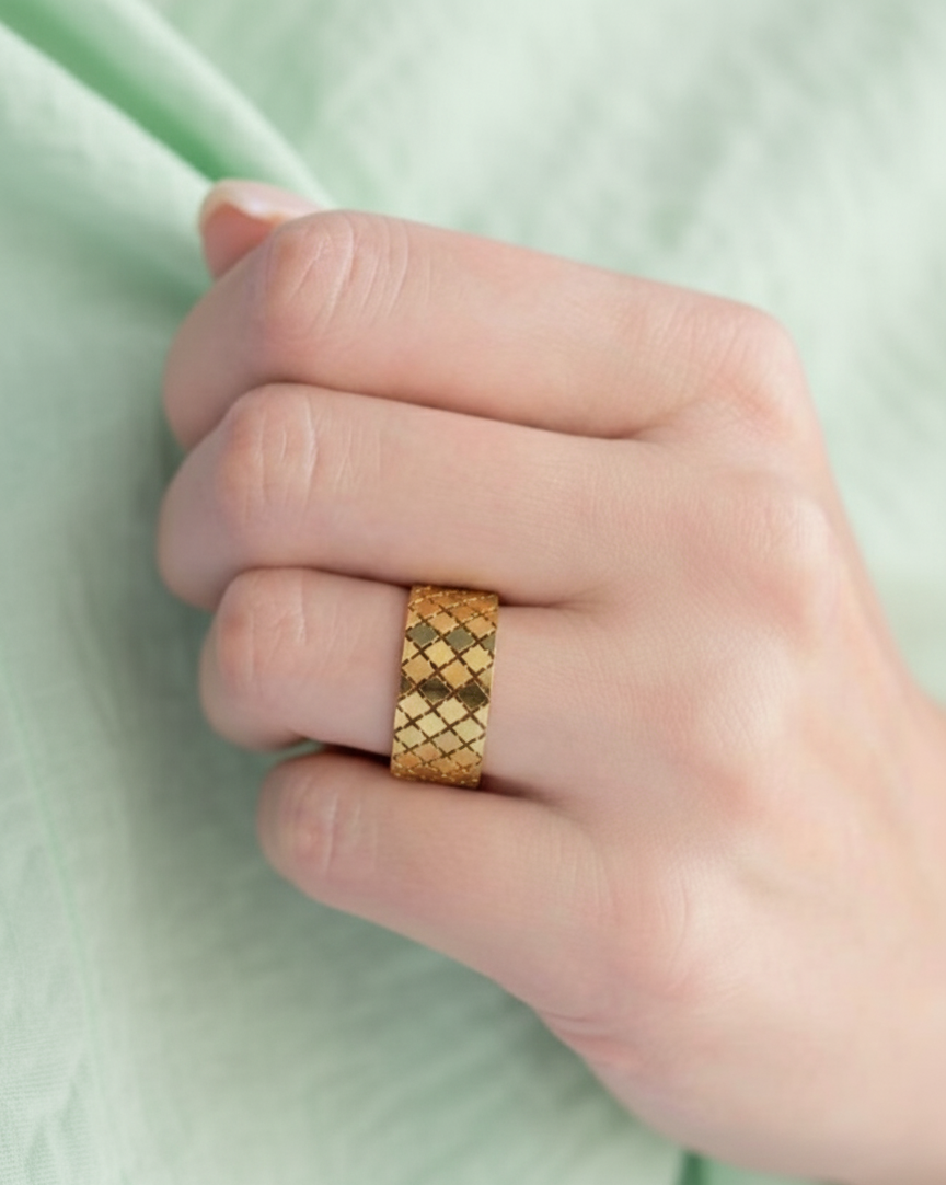 Sparkle Adjustable Ring