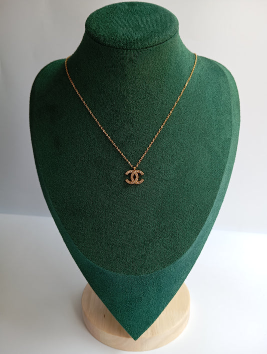Gold Multi Stones Necklace featuring multiple sparkling stone accents crafted from premium stainless steel. Waterproof, tarnish-free jewelry for women, ideal for daily wear, parties, weddings, gifting, and elegant fashion styling.
