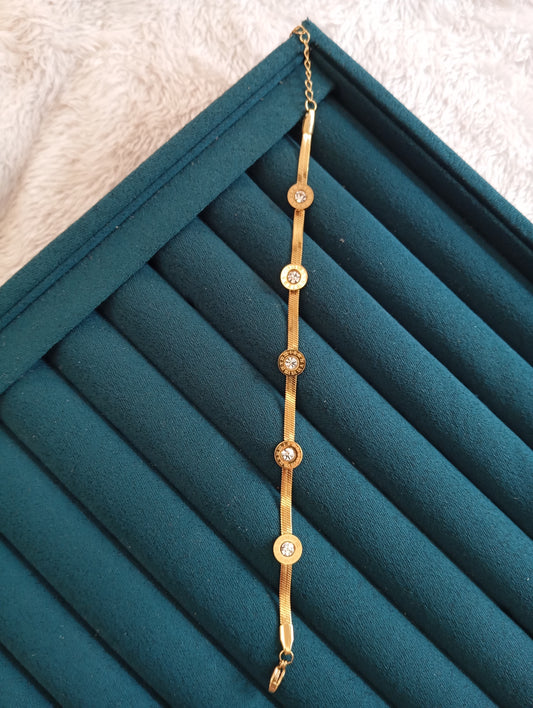 Roman Multi Stone Bracelet