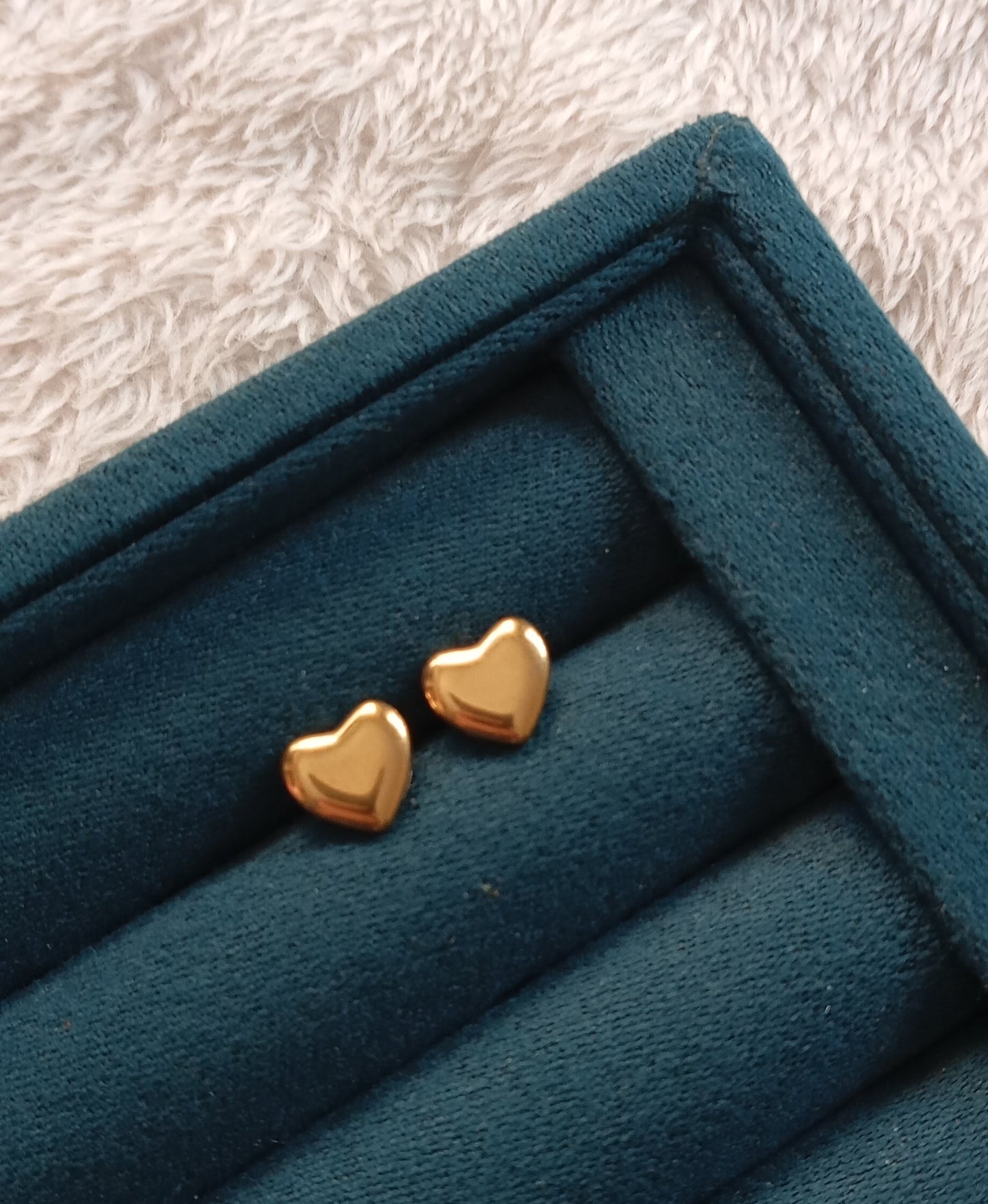 Solid Heart Earrings crafted from premium stainless steel with a timeless heart-shaped design. Waterproof, tarnish-free earrings for women, perfect for daily wear, parties, weddings, gifting, and special occasions.