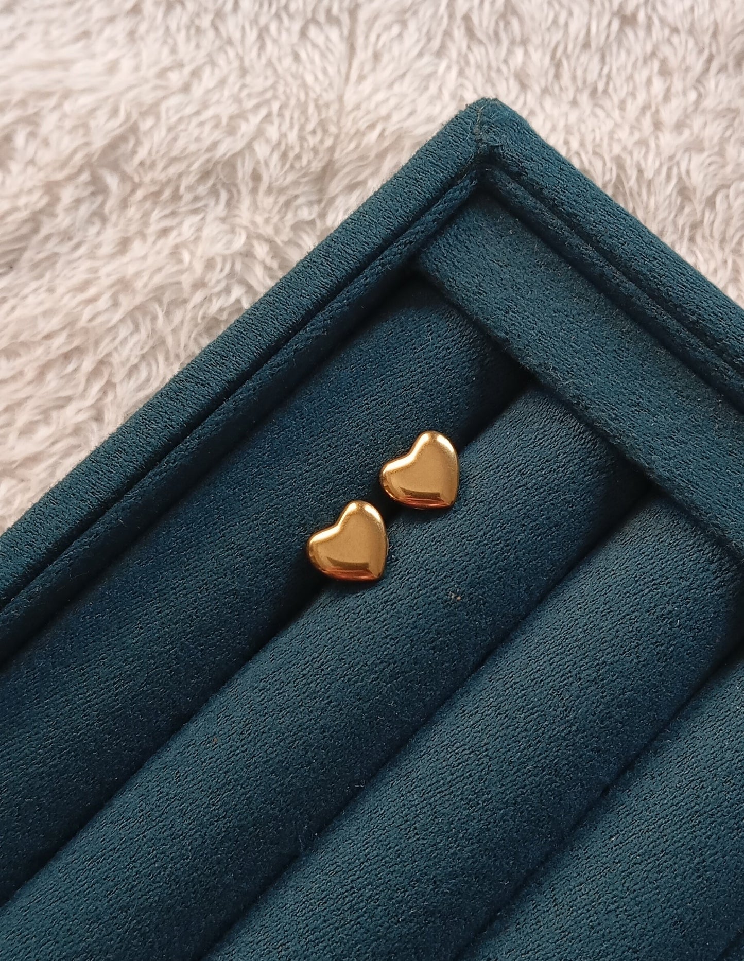 Solid Heart Earrings crafted from premium stainless steel with a timeless heart-shaped design. Waterproof, tarnish-free earrings for women, perfect for daily wear, parties, weddings, gifting, and special occasions.