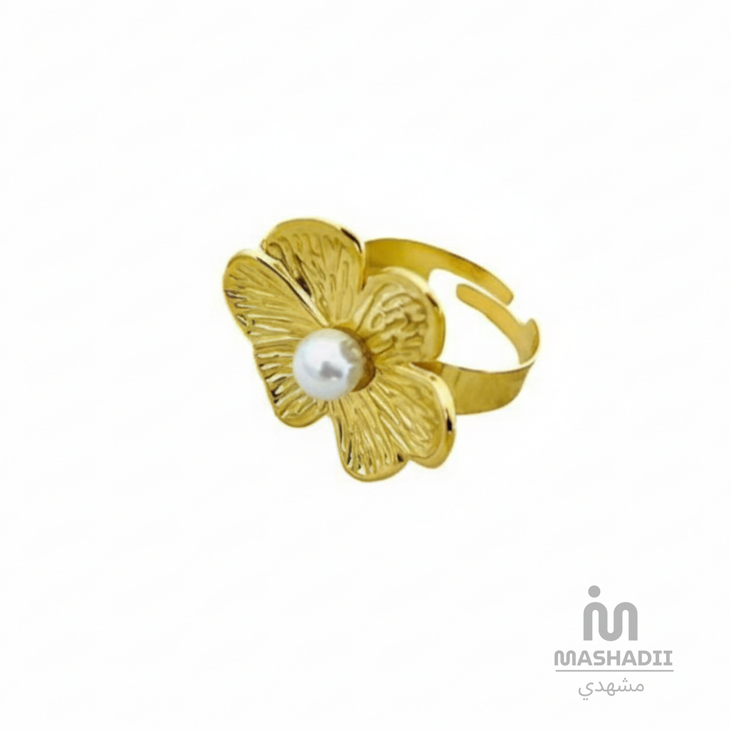 Flower Adjustable Ring