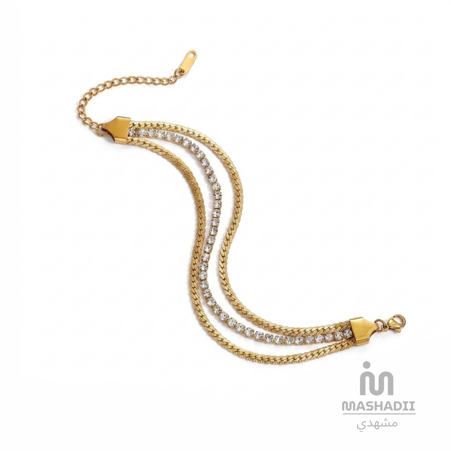 Trio Zircon Bracelet