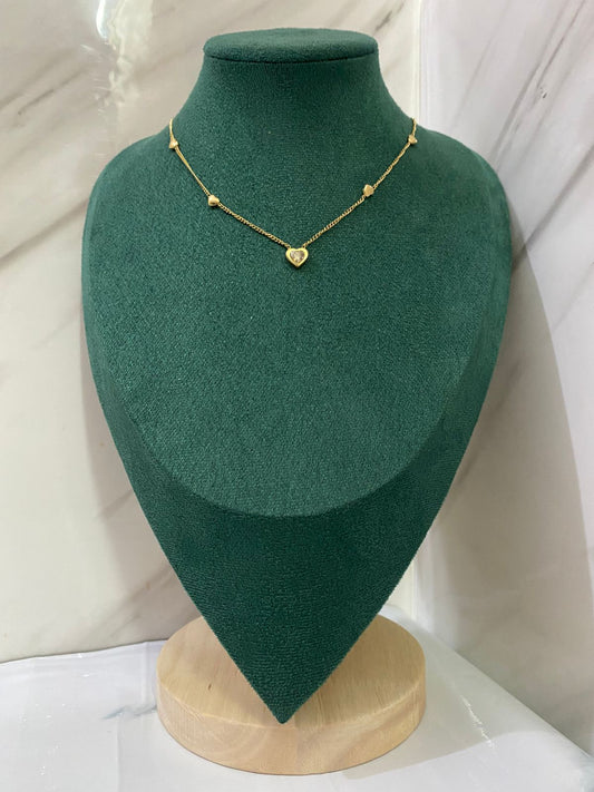 Multi Heart Necklace