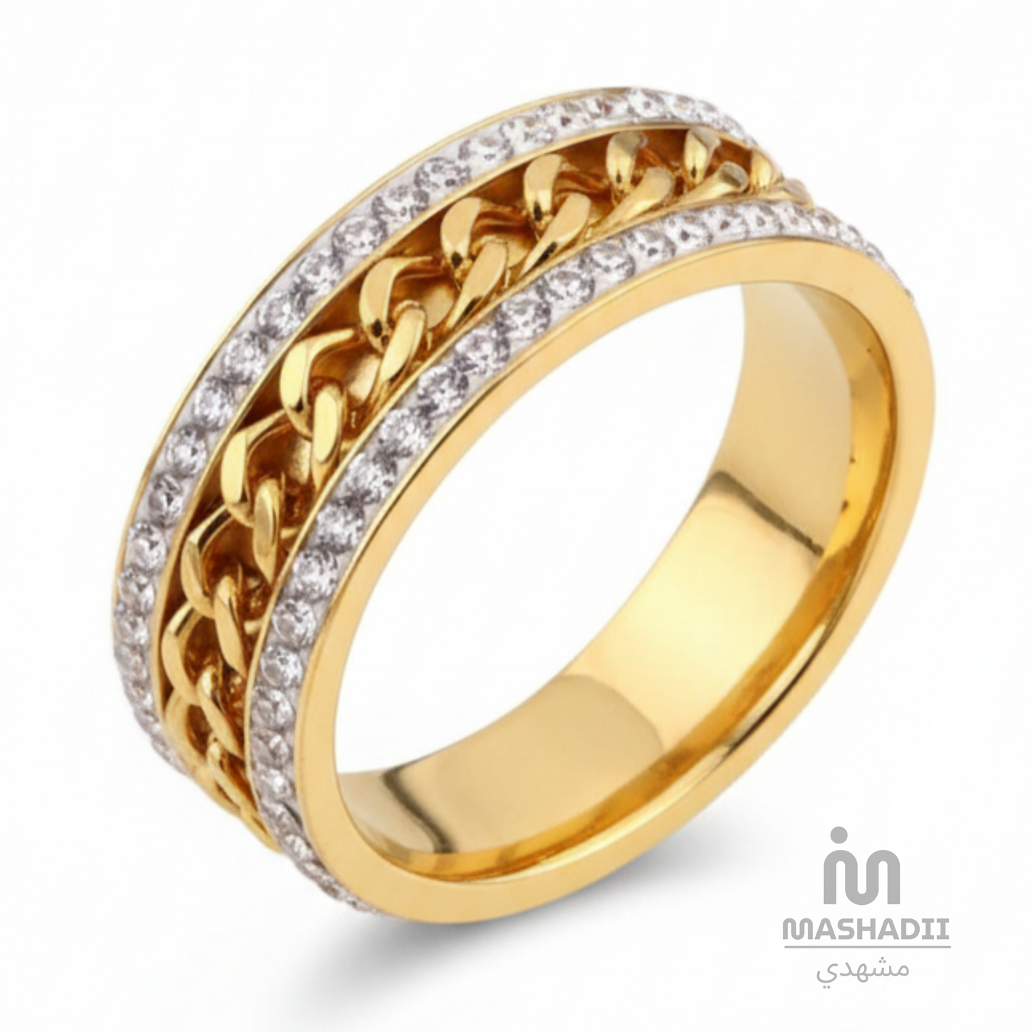 Double Zircon Ring