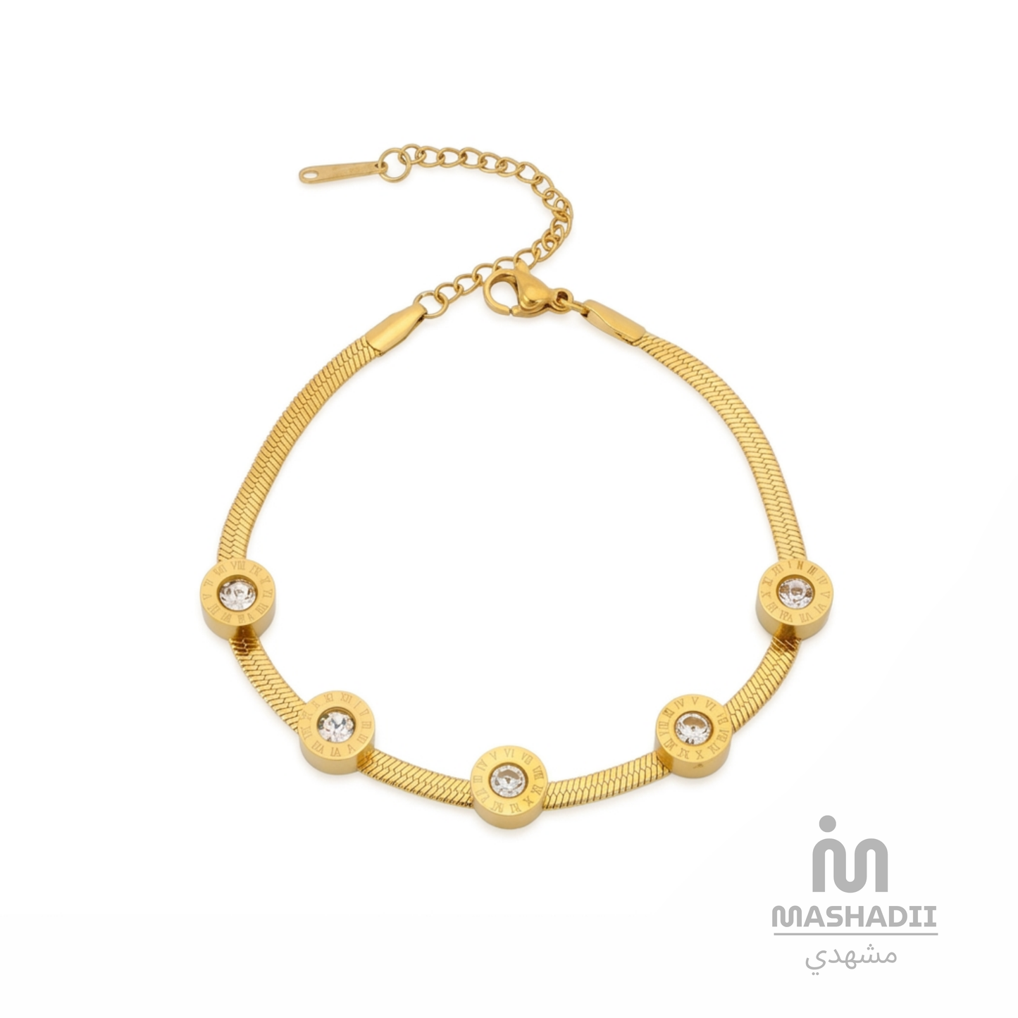 Roman Multi Stone Bracelet