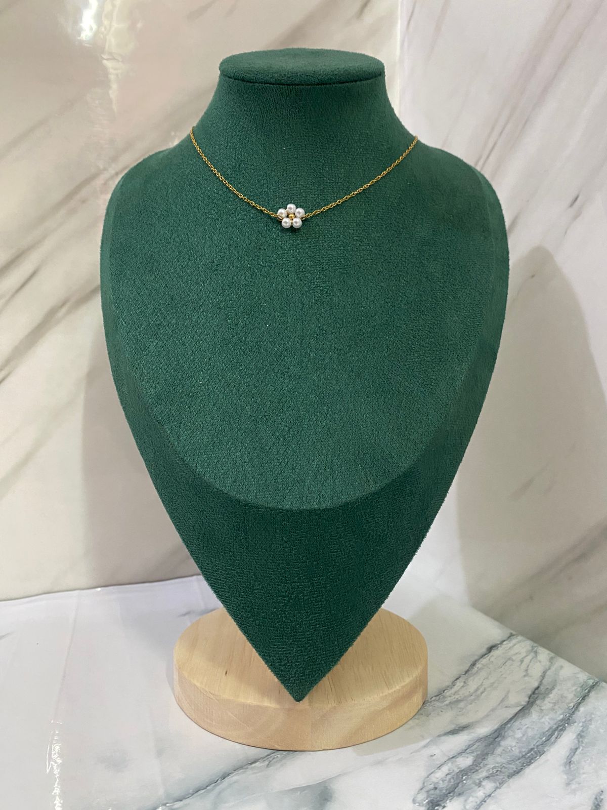 Pearl Flower Necklace